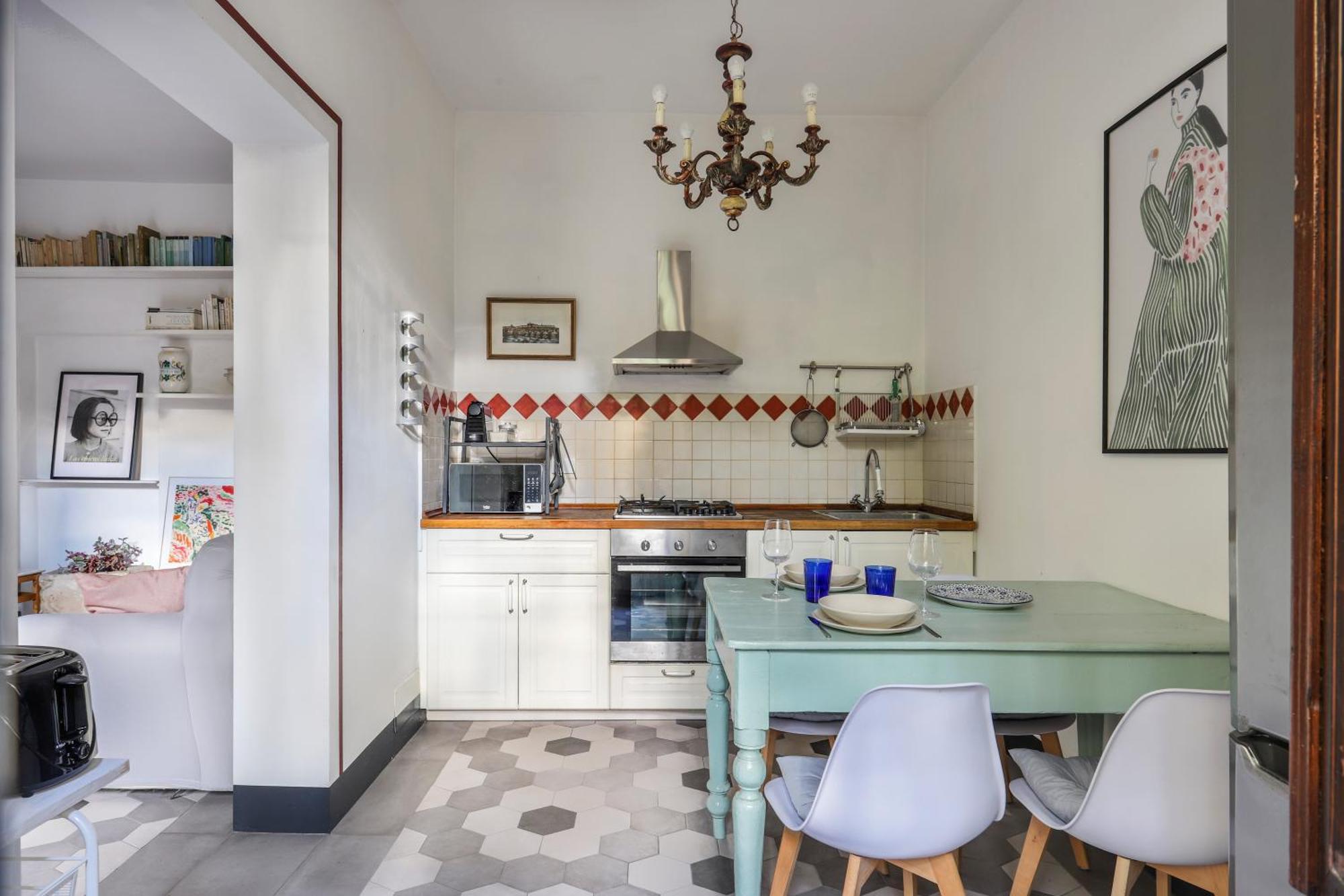 One-Bedroom Apartment With Patio Флоренция Экстерьер фото