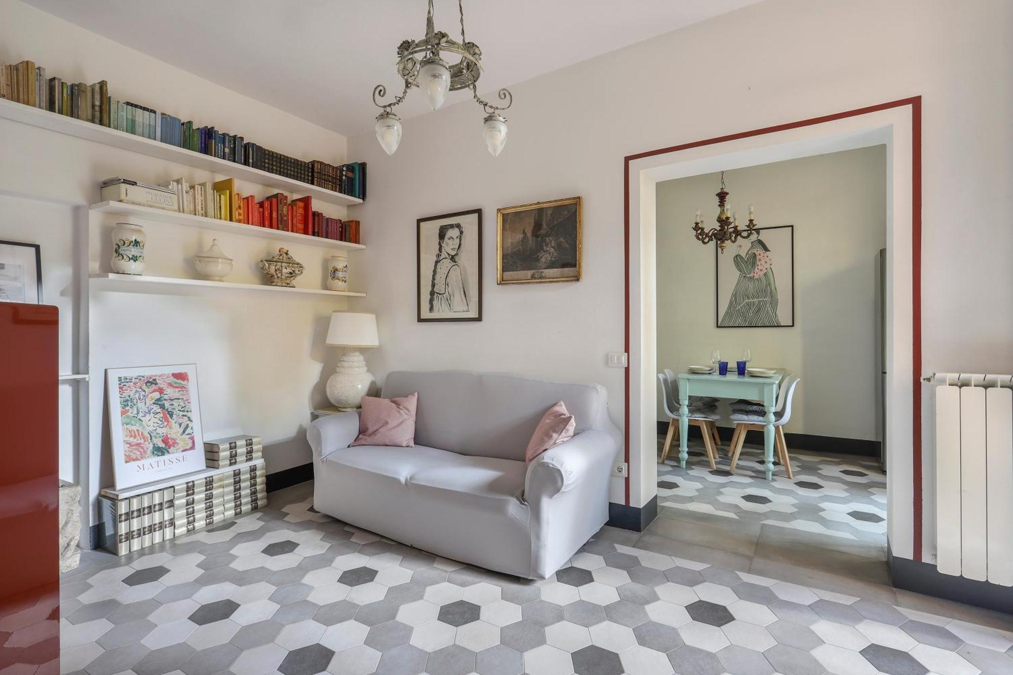 One-Bedroom Apartment With Patio Флоренция Экстерьер фото